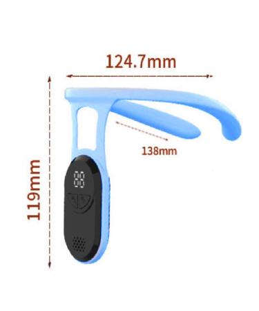 dinio 1 PCS Voice Posture Corrector Vibration Hunchback Reminder Monitoring Neck Instrument Blue - Buy Online on GoSupps.com