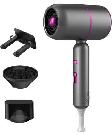 Sunydog Electric Hair Dryer 2000W High-Power Hair Dryer Hot and Cold Wind Blue Ion Hair Dryer Foldable for Home & Travel & Barbershop - Buy Online on GoSupps.com