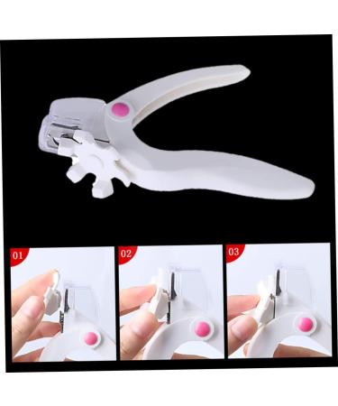 French Nail Clippers Nails Edge Trimmers False Nail Tip Scissors U-shaped Nail Clippers Salon Manicure Tool - Buy Online on GoSupps.com
