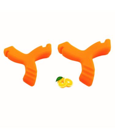 Chewies for aligners Chewies for Invisalign Aligner Y-Shaped Aligner Chewies for Aligner Trays Seater  Chewies for Orthodontic Munchies for Invisalign (orange)