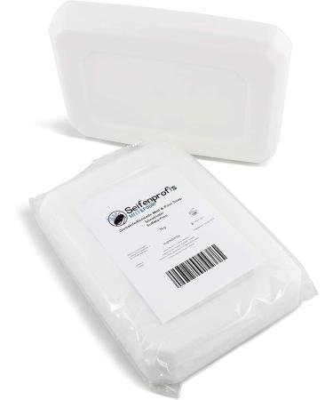 Seifenprofis Organic Shea Butter - 1kg - SLS + SLES Free - Glycerin Soap - Raw Soap - Soap Base for Soap Casting - 100% Vegan