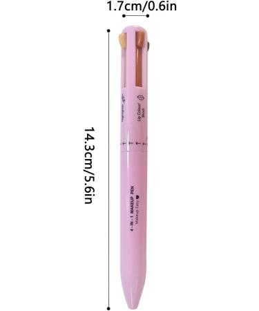 Make Up - Portable Makeup for Brow Lip and Eye Liner | Waterproof and Long Lasting Multifunctional Portable Makeup for Travel for Women and Girls Wynott Pink - Buy Online on GoSupps.com