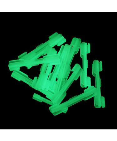UNICOCO 10Pcs Night Fishing Clip - Fluorescent Glowstick Connections & Pole Tip Light Holder for Enhanced Fishing Experience - Buy Online on GoSupps.com
