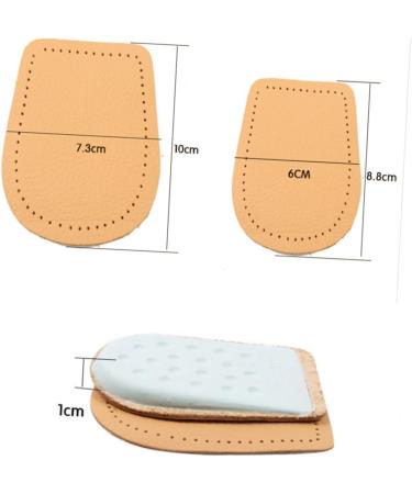 Gatuida 6 Pairs Height Increase Insoles | Shoe Lift Inserts for Men & Women | Invisible Heel Pads for Maximum Comfort - Buy Online on GoSupps.com
