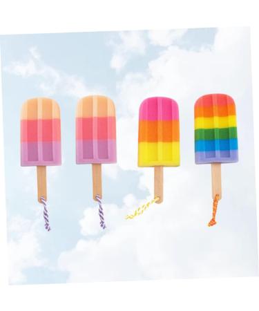 4Pcs Soft Shower Loofah Sponge Set - Gentle Exfoliating Bath Pouf for Men & Babies | Bamboo Body Scrubber - Buy Online on GoSupps.com