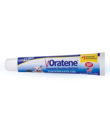 Pet King Brands Oratene Brushless Toothpaste Gel for Dogs and Cats, 2.5oz - Buy Online on GoSupps.com