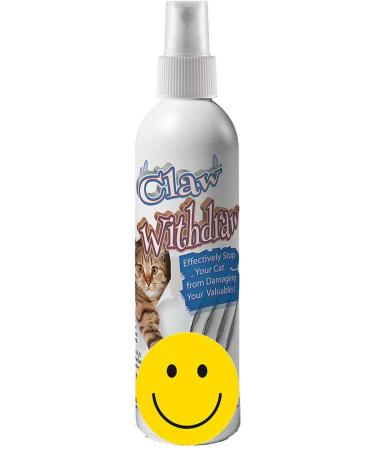 Pet MasterMind Claw Withdraw Cat Scratch Training Spray, Indoor Anti-Scratch Repellent - 4oz