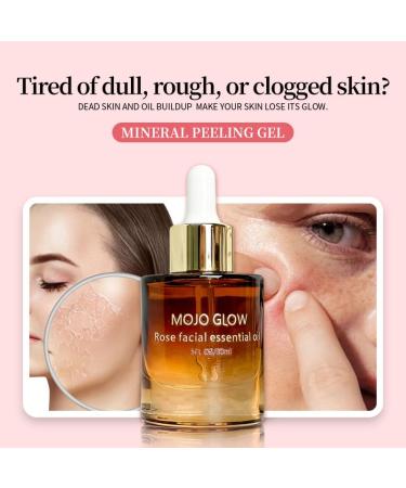 MOJO GLOW Rose Facial Essential Oil 100% Pure Cold-Pressed Organic Rosehip Seed Oil for Face Anti-Aging & Scar Removal Natural Moisturizer for Dry Skin 1 Fl Oz - Buy Online on GoSupps.com