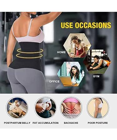 Women's Waist Trainer for Lower Belly Fat | Tummy Control Belt for Weight Loss | Plus Size Waist Trimmer - Buy Online on GoSupps.com