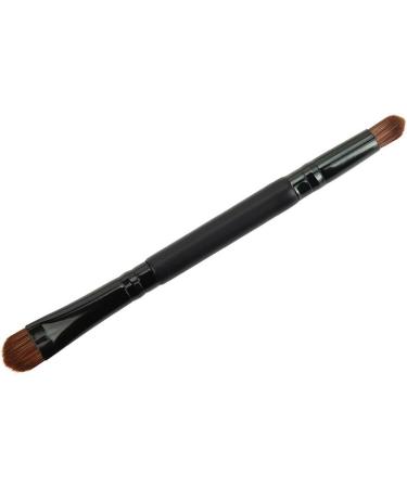 Fpoqbod Double Head Short-Handled Brush Eye Shadow Brush Makeup Makeup Brush (Black) - Buy Online on GoSupps.com