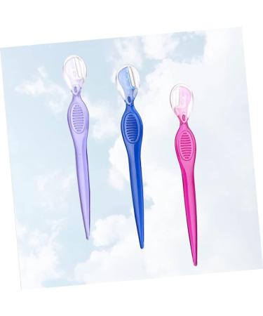 Minkissy 3-in-1 Eyebrow Care & Beauty Makeup Tools Set - Eyebrow Trimmer Dermaplaning Tool and Razor Handle (12.5x1.5cm) - Shop Internationally - Buy Online on GoSupps.com