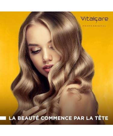 Vitalcare | Nutritive - Nourishing and Restructuring Hair Mask Treatment for Dry and Dull Hair with Vegetable Ceramides and Panthenol 4 x 500 ml - Buy Online on GoSupps.com