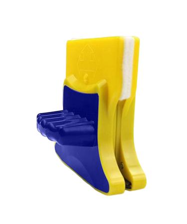 Magnetic Glass Cleaner Wiper Magnetic Glass Cleaning Brush Double Glazed Glass Wiper Thick Window Cleaning Equipment Glass Wiper Cleaning Tools With1.5m Rope For Cleaning Thickness 3-8mm