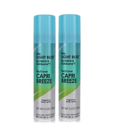 Parfums De Coeur Capri Breeze Fragrance Deodorant Body Spray for Women 2.5 Ounce (2)