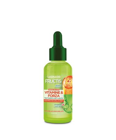 Garnier Fructis Vitamin & Forza Anti-Stain Fortifying Treatment for Hair Fragitres & Rubbing Objects Arcchie Formula with Hair Vitamins 10 Volts Stronger 125 ml