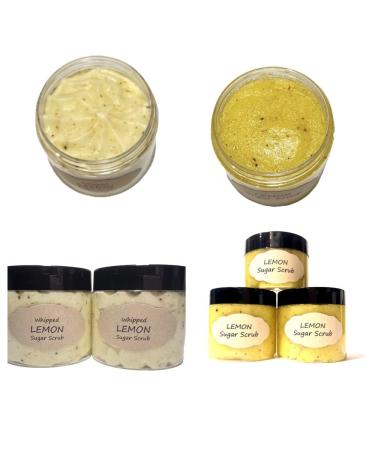 Lemon Sugar Scrub 6 oz - Exfoliating & Moisturizing | Buy Internationally - Buy Online on GoSupps.com