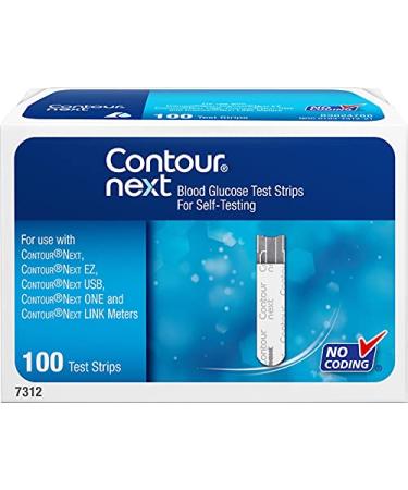 Contour-Next Bayer Contour Next Blood Glucose Test Strips 100 Ea - Buy Online on GoSupps.com