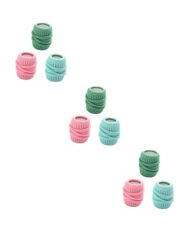 Healeved 9 Pcs Washing Machine Laundry Ball Washer Ball Detergent Non Entangling Washer Reusable Washing Machine Detergent Pet Dryer Clothes Washing Ball Sponge Ball Tpe