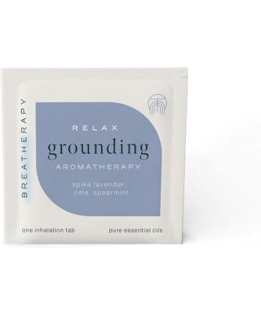 Breatherapy Pure Essential Oil Aromatherapy Inhalation Tabs 8-Pack (Grounding) - Buy Online on GoSupps.com