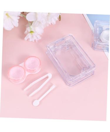 Shop Solustrie Mini Container for Colored Contact Lenses - Cute Travel Case & Holder with Mirror - Buy Online on GoSupps.com