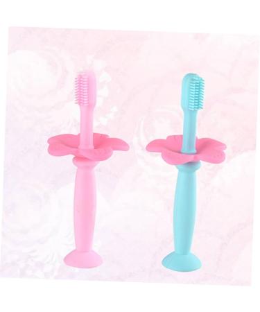 Fomiyes 4-Piece Toddler Bristle Travel Toothbrush Set | Children's Dental Care & Travel Essential - Buy Online on GoSupps.com