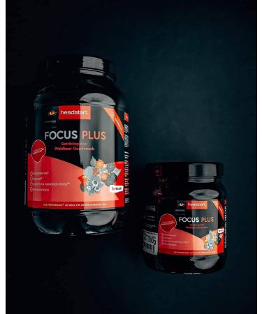  Headstart Headstart Vegan Powder for your Energy Drink Booster | Focus Plus Forest Strawberry 500ml | Caffeine-Free Astronaut Food for Enhanced Concentration | Boosts Performance | Astronaut Gaming Booster - Buy Online on GoSupps.com
