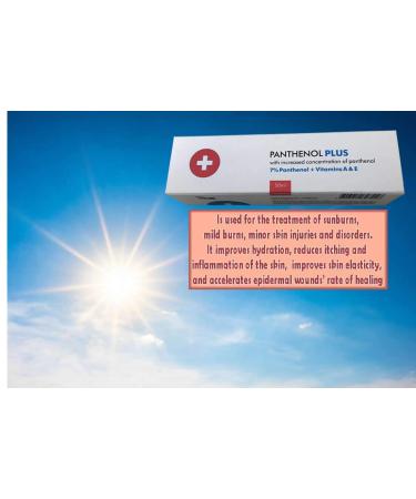 Buy Panthenol Plus Cream - Nourishing Skin Care & Sunburn Relief for Irritated & Dry Skin - Fast International Shipping - Buy Online on GoSupps.com