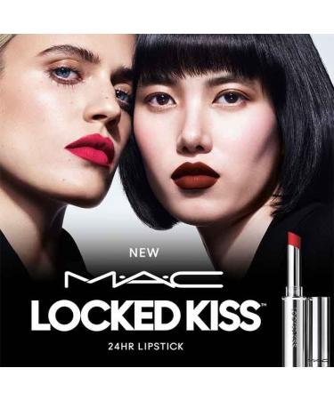 Buy MAC Locked Kiss 24 Hour Extra Chili Lipstick for Women - 0.06 oz - International Shipping Available - Buy Online on GoSupps.com