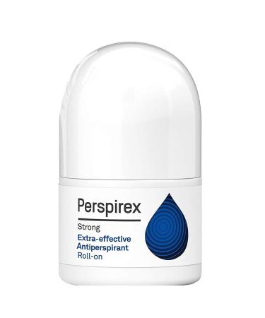 Perspirex Strong Antiperspirant Roll On 20ml - Clinical Strength Formula - Buy Online on GoSupps.com