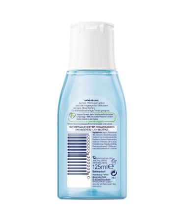 Nivea Gentle Eyes Make-Up Remover 125ml - Non-Greasy Makeup Remover with Provitamin B5 | 3-Pack for Effortless Eye Makeup Removal - Buy Online on GoSupps.com