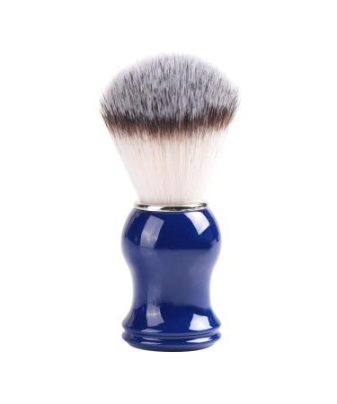 Men Beard Mustache Shaving Brush Resin Handle Beard Shaving Brush Barber Shaving Brush Mens Grooming Tool(01) As the Picture Shows