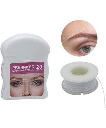 Eyebrow Mapping String Pre-Inked Mapping Brows String Microblading Mapping String Microblading Brows String Supplies White - Buy Online on GoSupps.com