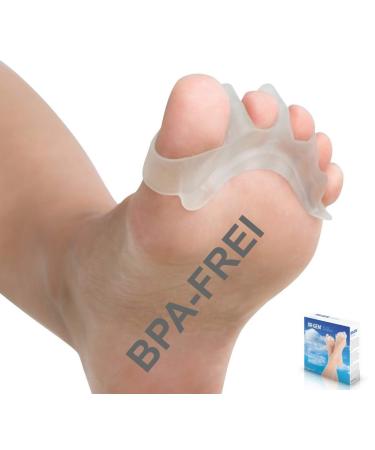 TOP & BRAND - 1 pair of TOE SPREADERS Hallux women men!! BPA-FREE!!