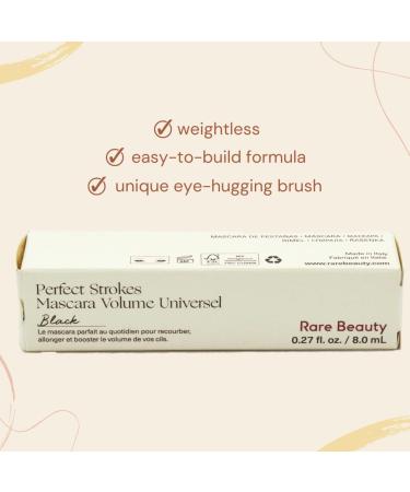 Rare Beauty Mini Perfect Strokes Volumizing Mascara - Black - Buy Online on GoSupps.com