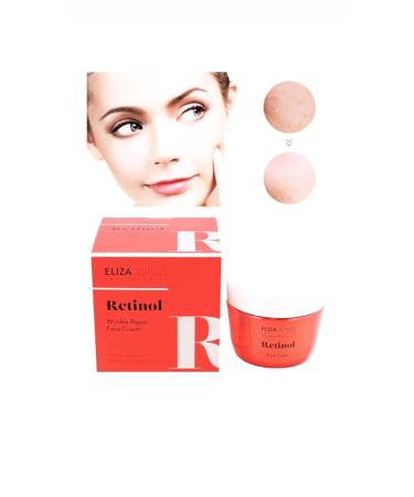 Retinol Cream for Face - Anti-Aging Moisturizer Wrinkle Repair Day & Night Cream for All Skin Types - 50 ml / 1.69 Oz - Buy Online on GoSupps.com