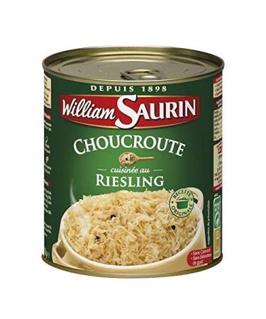 William Saurin Sauerkraut with Riesling 810 g (Pack of 4)