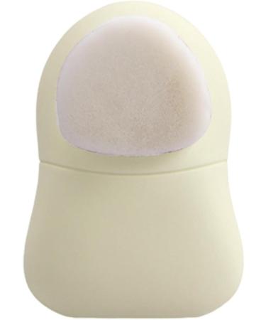 Silicone Facial Cleansing Brush | Double-Side Silicone Facial Cleansing Brush - 2 in 1 Facial Brush Face Cleanser for Sensitive Skin Easy to Clean Lather Well Lambo Yellow - Buy Online on GoSupps.com