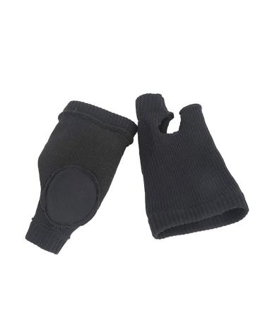 Hallux Valgus Corrector for Two Toes - Day & Night Foot Care Black Half Socks - Buy Online on GoSupps.com
