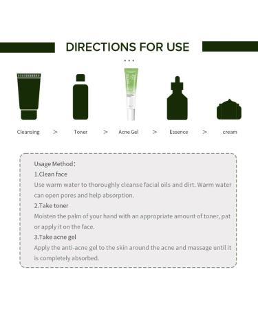 Anti-Acne Face Cream Anti-Acne Cream For Acne Treatment And Spot Treatment Skin Treatment Gel Cream For Face Blemishes & Blackheads Acne Treatment Cream Anti Acne Spot  - Buy Online on GoSupps.com