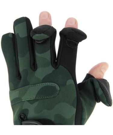 A&N Neoprene Camouflage Fishing Gloves for Winter | Size M-XL | Best International Shipping - Buy Online on GoSupps.com