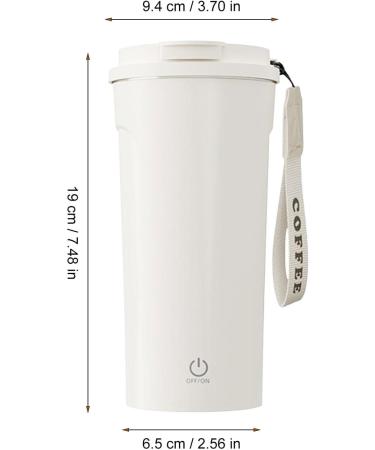 Tasse Auto-agitatrice Conception De Couvercle En Paille tanche 400 Ml Tasse Agitation Automatique Tase M lange De Caf Fonction De M lange Rapide Pour Boissons L'avoine En Poudre De Prot - Buy Online on GoSupps.com
