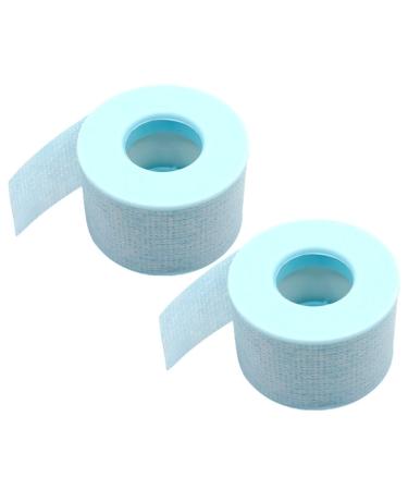 Angoily 2 Rolls Silicone Gel Band Tape Roll Non-woven Fabric