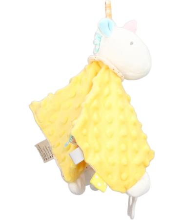 Aqur2020 Infants Security Blanket - Crinkle Rattle Tags, Teether, Bell Sound - Soothing Sleep Plush - Buy Online on GoSupps.com