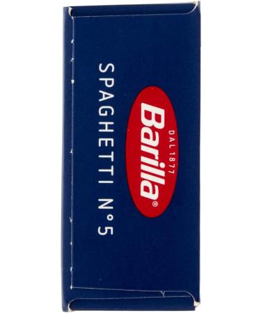 Italian Gourmet E.R. Barilla Pack of 5 Long Spaghetti Pasta No. 5 100% Italian 500g + Gourmet Italian Polpa 400g - Buy Online on GoSupps.com