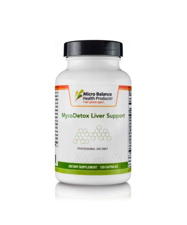 Micro Balance MycoDetox Liver Support | Support for Enhanced Liver Detoxification Bile Flow Kidney Function | 120 Capsules