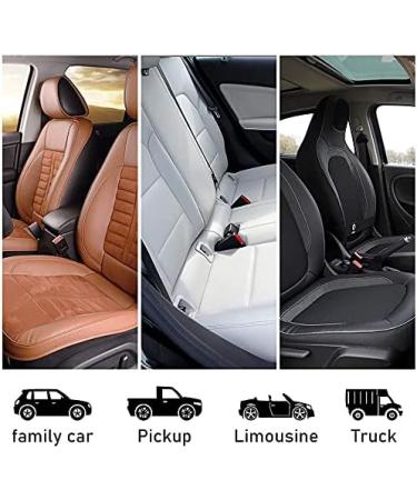 SoftcuteLee Dog Car Seat Belt Headrest Adjustable Dog Car Restraints Leads Pet Seat Belt Dog Safety Seat Belt Strong Leash Leads for any Cars Vehicle Travel Accessories for Pets Cats Dogs - Black - Buy Online on GoSupps.com