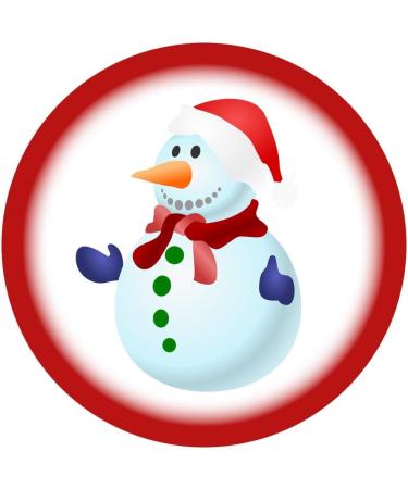 24 Fabulous Pre-Cut Edible Wafer Cake Toppers: Christmas Characters - Buy Online on GoSupps.com