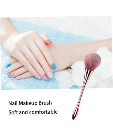 Makeup Brush Manicure Brush Nail Dust Brush Professional Makeup Powder Brush Tool for Blush Bronzer Highlight Powder makeup powder brush - Buy Online on GoSupps.com