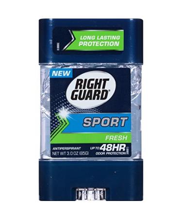 Right Guard Sport Clear Gel Antiperspirant Fresh 3 Ounce (Pack of 6) - Buy Online on GoSupps.com
