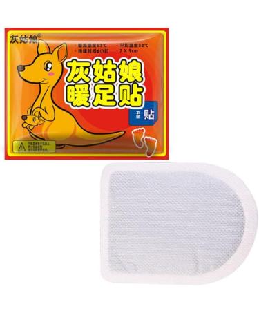 MYAMIA Toe Warmers - Self-Adhesive Foot Warmers | 140 Count Body Heating Stickers for Instant Warmth - Ideal for Cold Weather - Buy Online on GoSupps.com